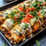 Baked Chicken Chimichanga recipe image 1