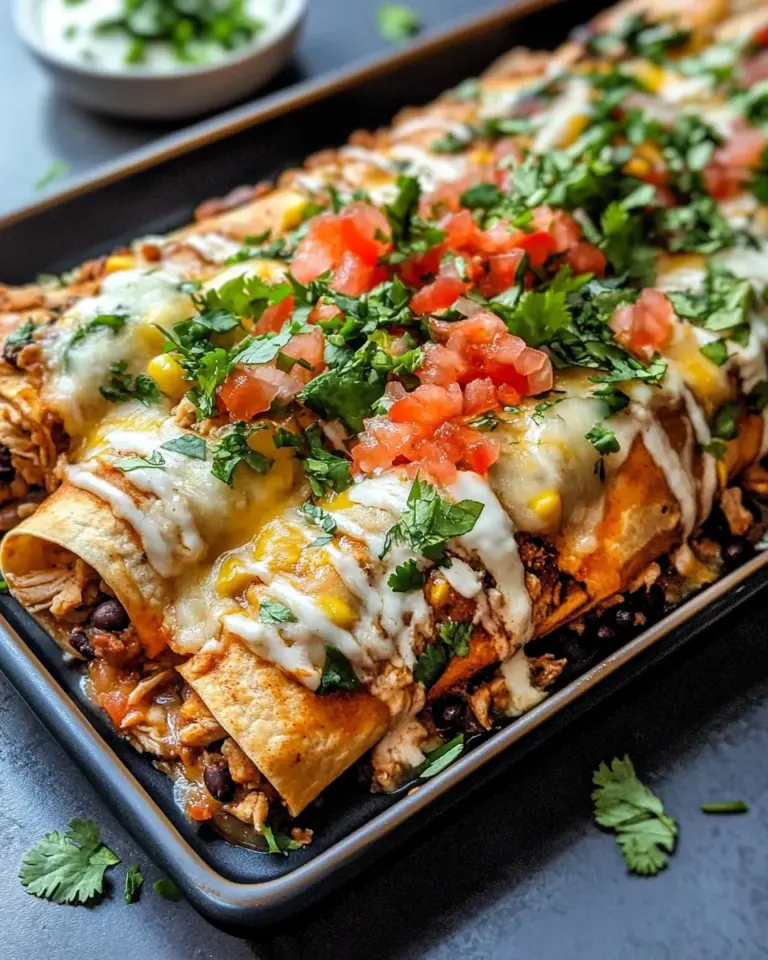 Baked Chicken Chimichanga recipe image 1