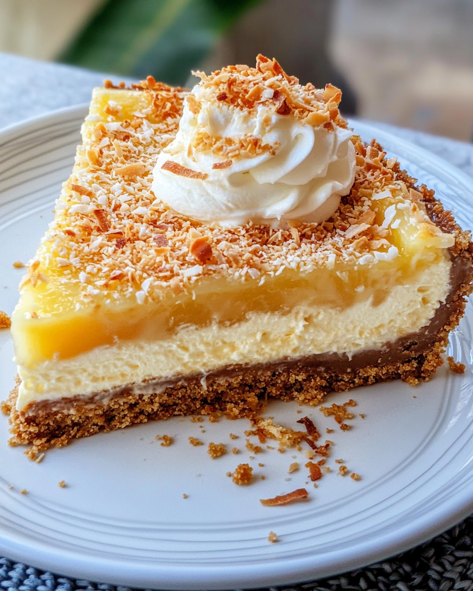 Coconut Pineapple Cheesecake recipe image 1