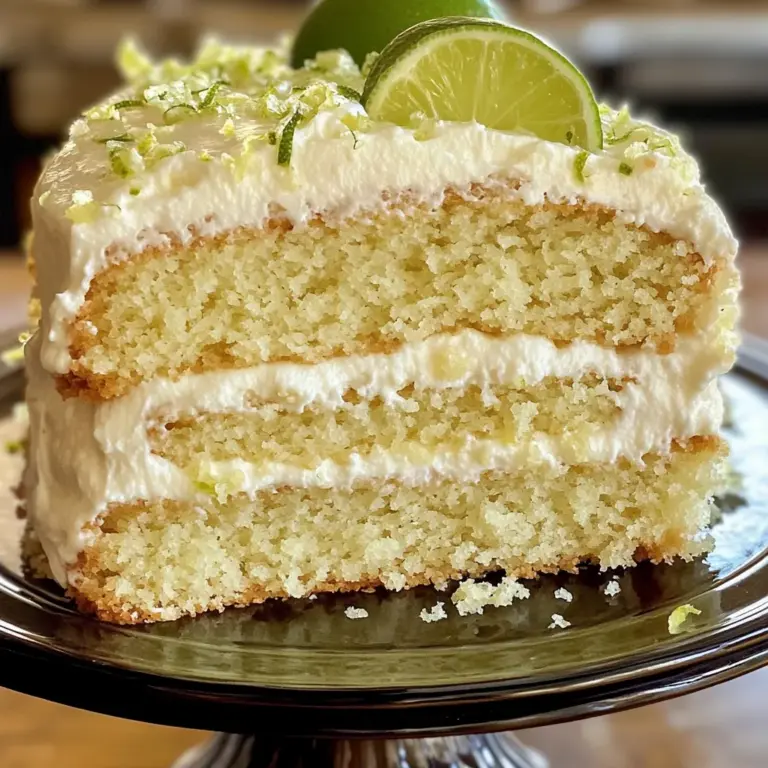 Key Lime Cake Recipe From Scratch recipe image 1