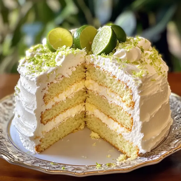 Key Lime Cake Recipe From Scratch recipe image 1