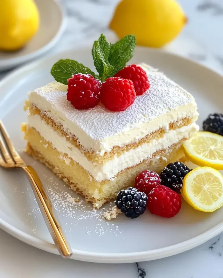 Limoncello Mascarpone Cake Recipe recipe image 1