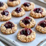 Homemade Blackberry Jam-Filled Oat Thumbprints photo