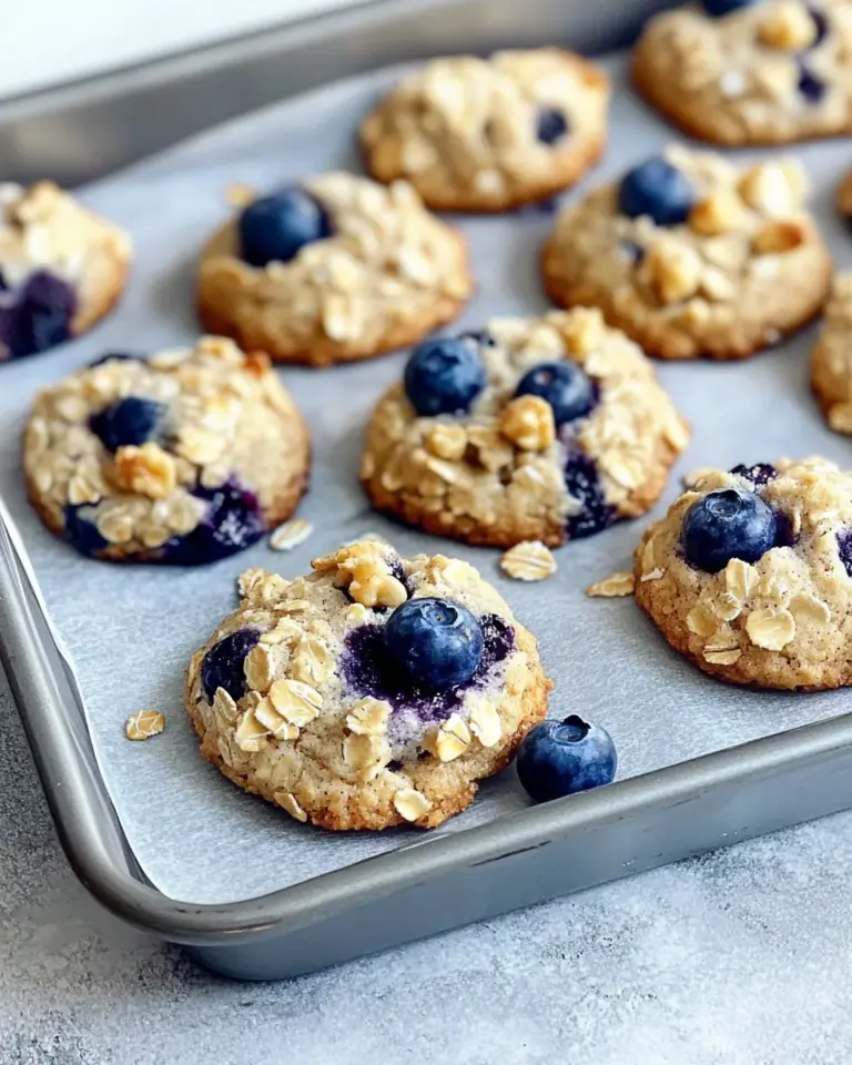 Homemade Blueberry Muffin Top Crumble Cookies recipe photo