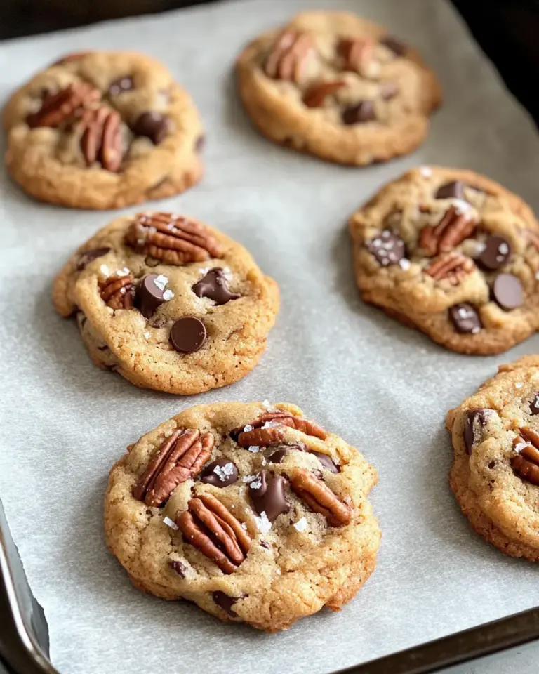 Homemade Brown Butter Bourbon Pecan Cookies photo
