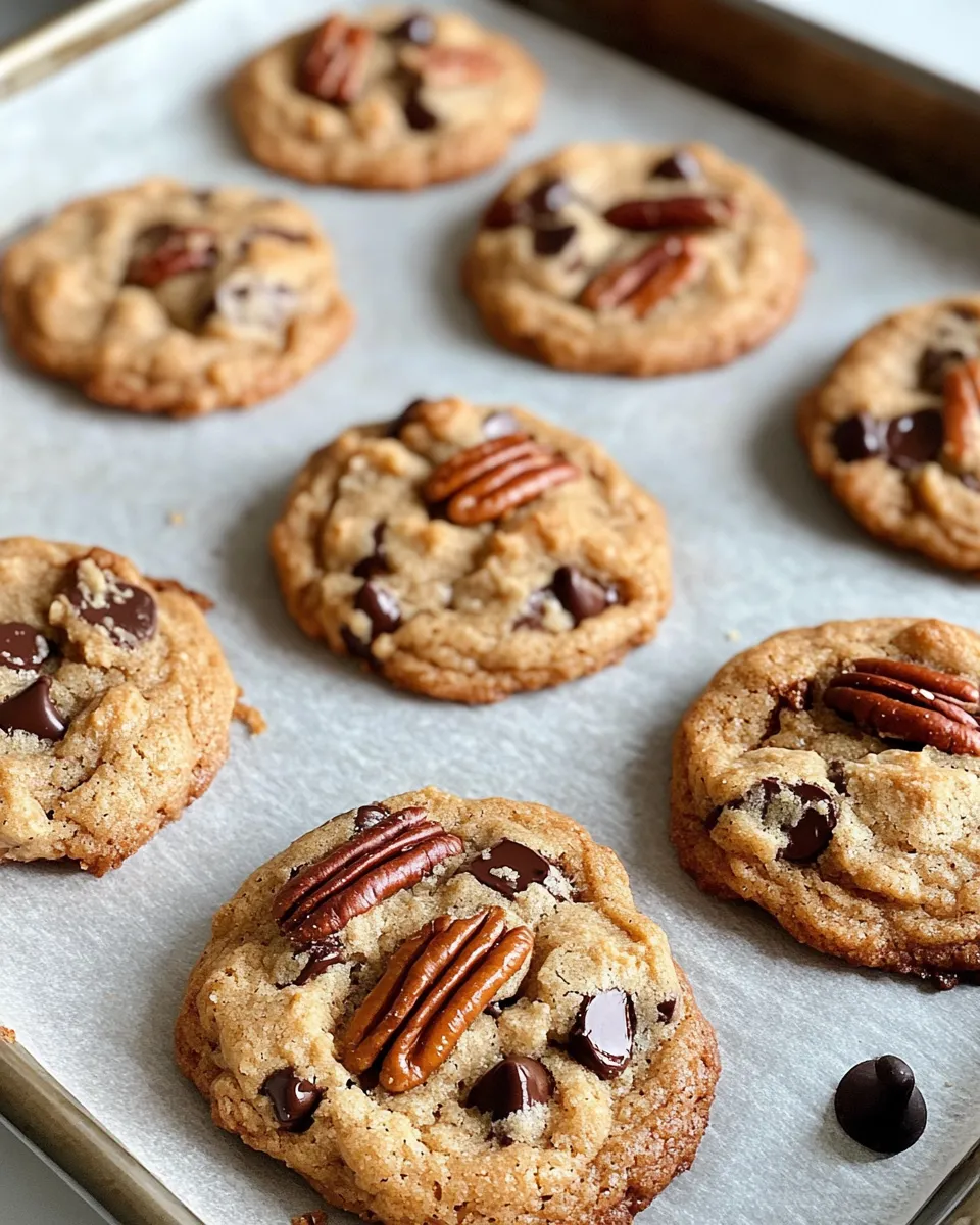 Easy Brown Butter Bourbon Pecan Cookies dish photo