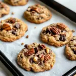 Homemade Brown Butter Toffee Pecan Cookies photo