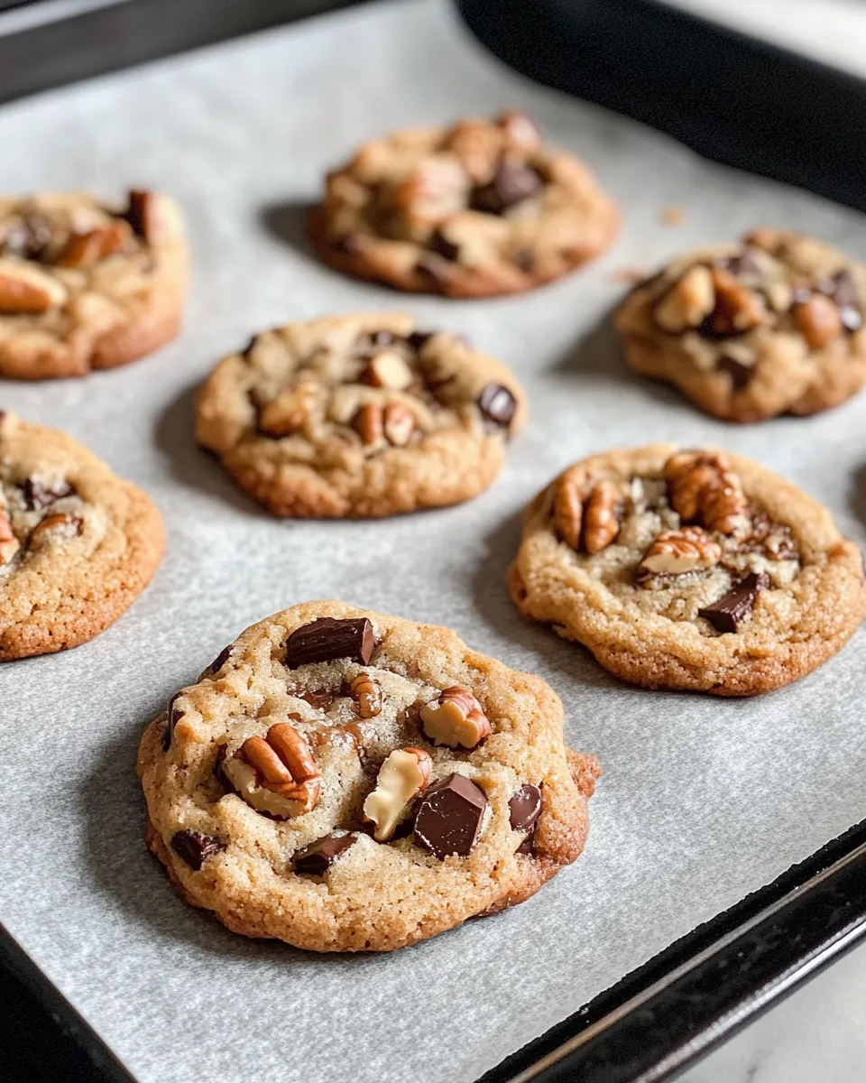 Classic Brown Butter Toffee Pecan Cookies image