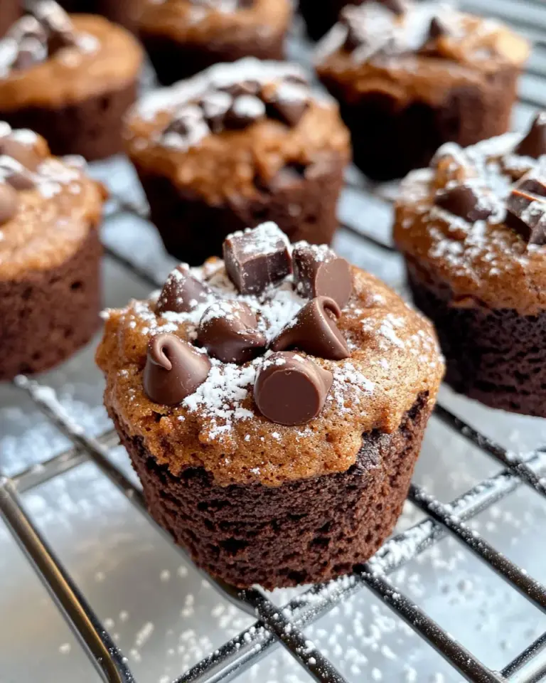 Homemade Brownie Lava-Center Cookie Cups photo