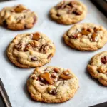 Homemade Caramel Apple Cider Spiced Cookies photo