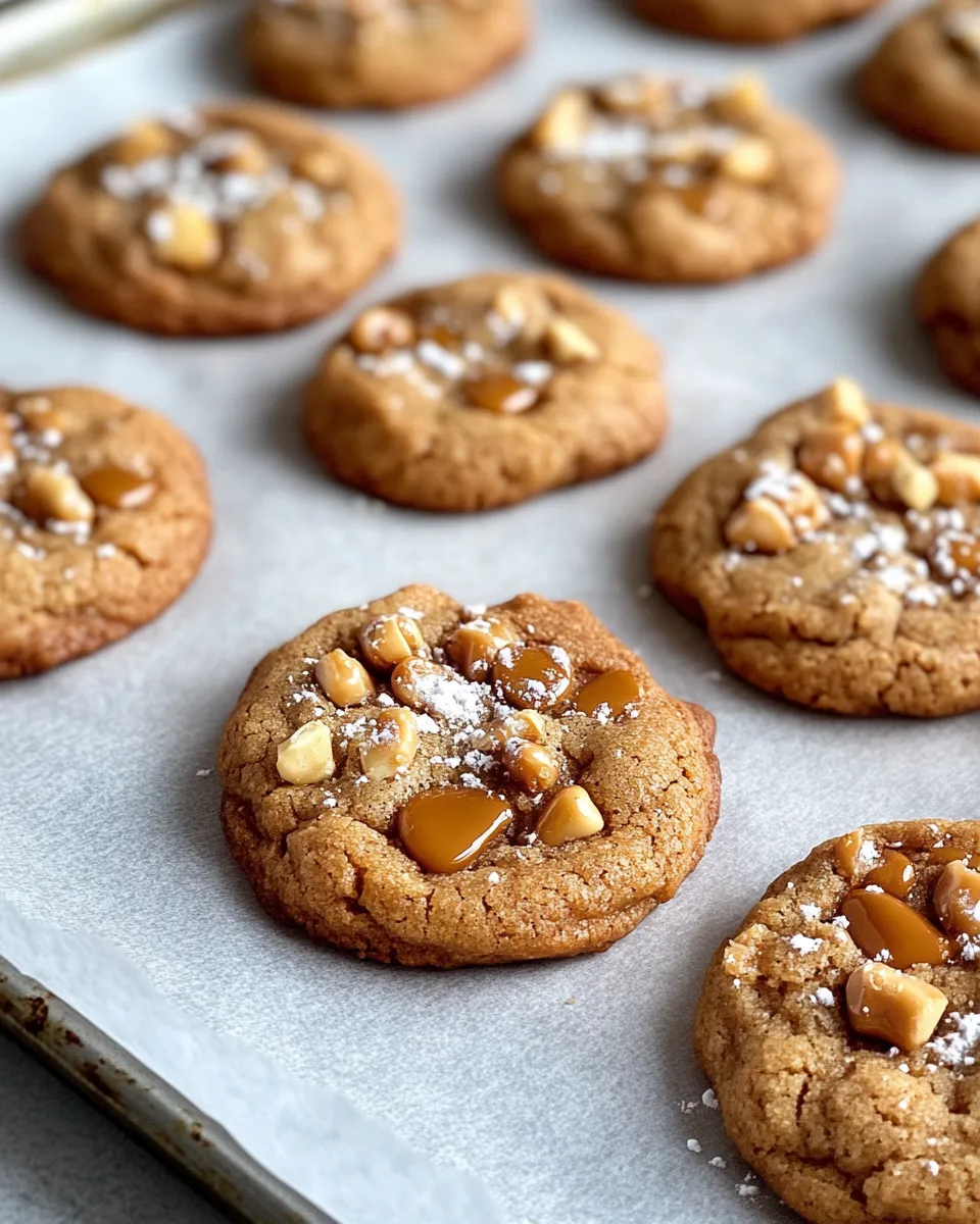 Classic Caramel Apple Cider Spiced Cookies image