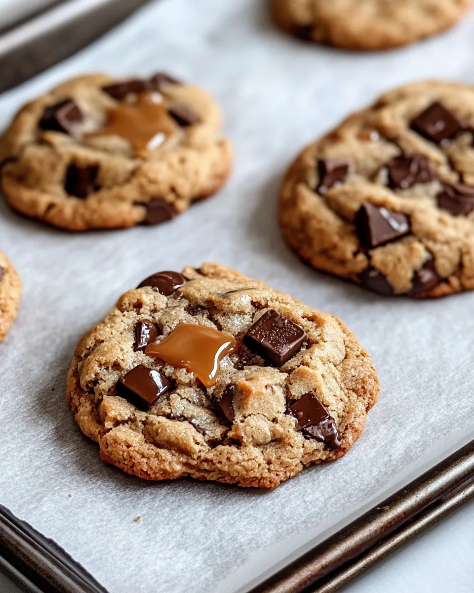 Delicious Caramel Macchiato Espresso Chip Cookies shot
