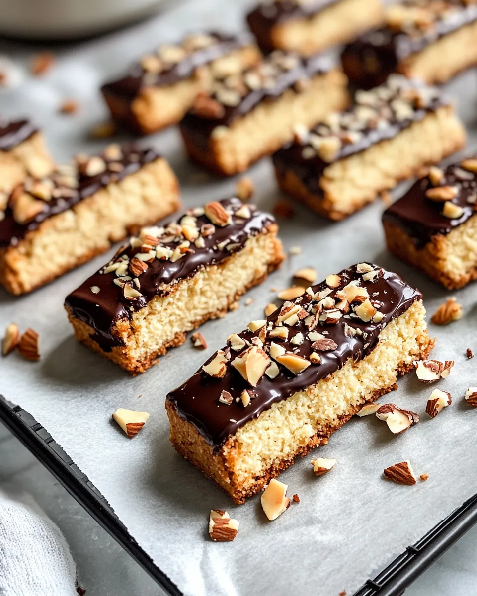 Easy Chocolate-Dipped Orange Biscotti Cookies recipe photo