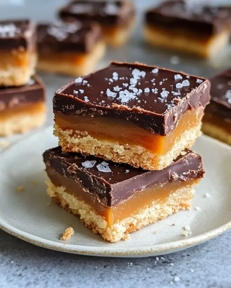 Homemade Chocolate-Dipped Salted Caramel Shortbread recipe photo