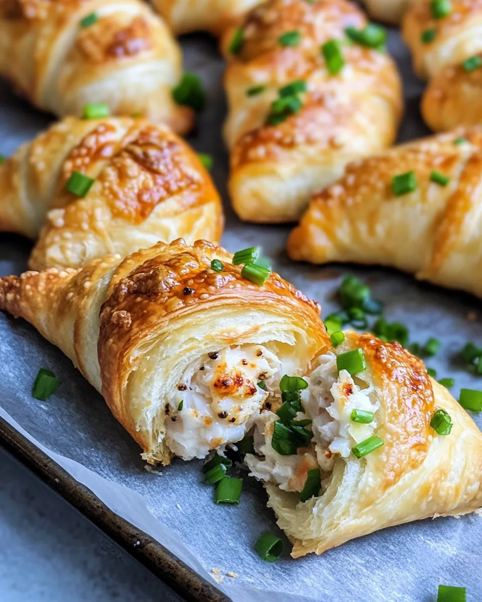 Classic Crab And Cream Cheese Crescent Rolls dish photo