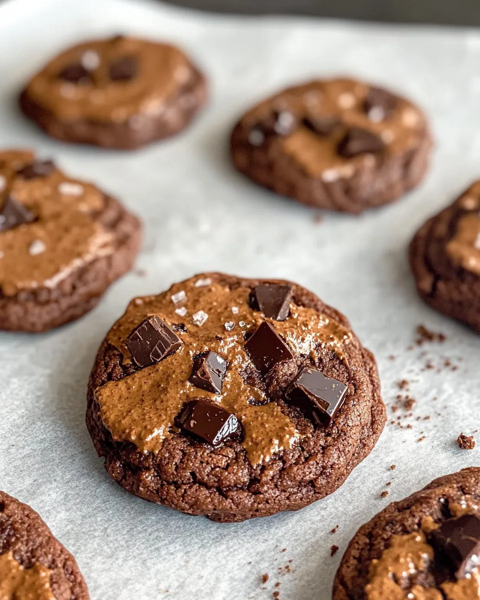 Delicious Dark Chocolate Chili Pepper Cookies dish photo