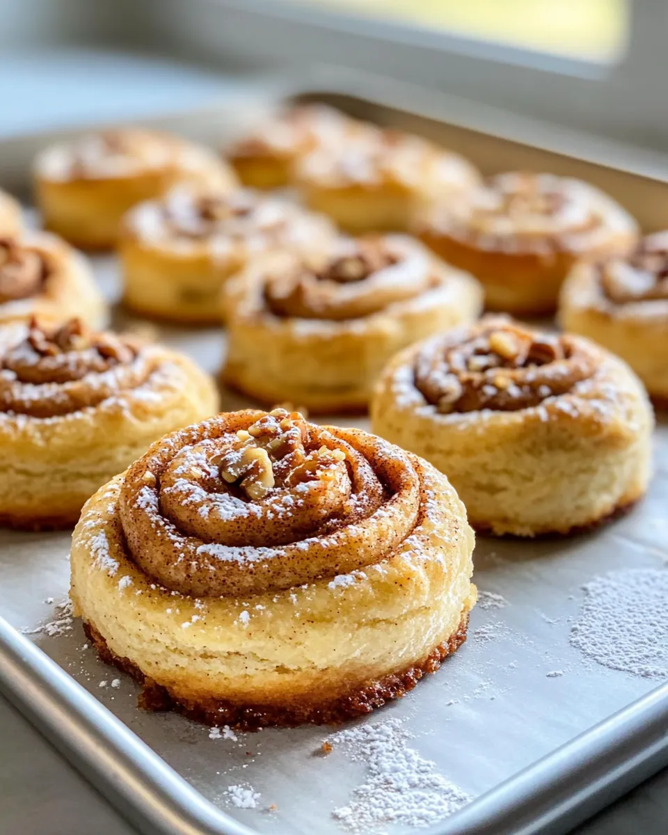 Easy Golden Cinnamon Roll Swirl Cookies recipe photo