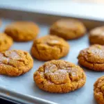 Homemade Golden Turmeric Ginger Snap Cookies photo