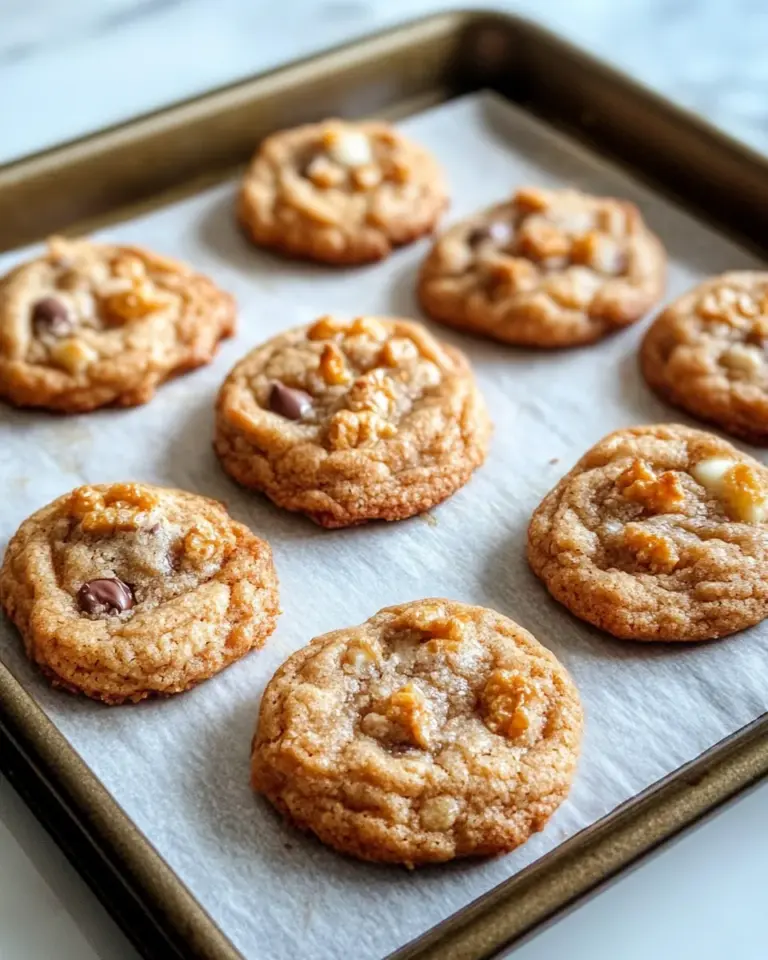 Homemade Honey Butter Cornflake Crunch Cookies photo