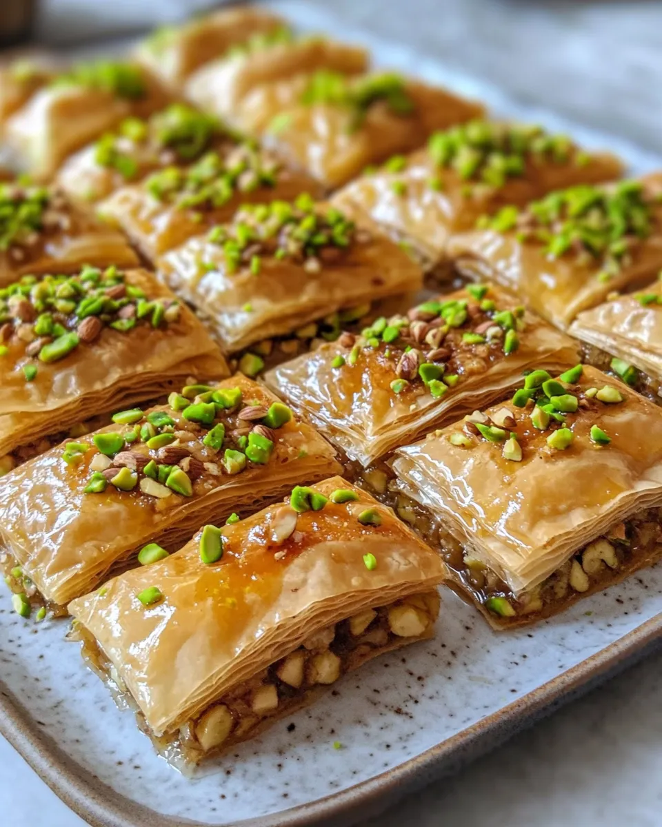 Easy Honey Pistachio Baklava-Style Cookies recipe photo