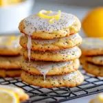 Homemade Lemon Poppy-Seed Glazed Cookies recipe photo