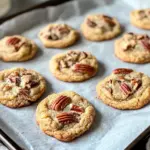 Homemade Maple Pecan Pie-Filled Cookies photo