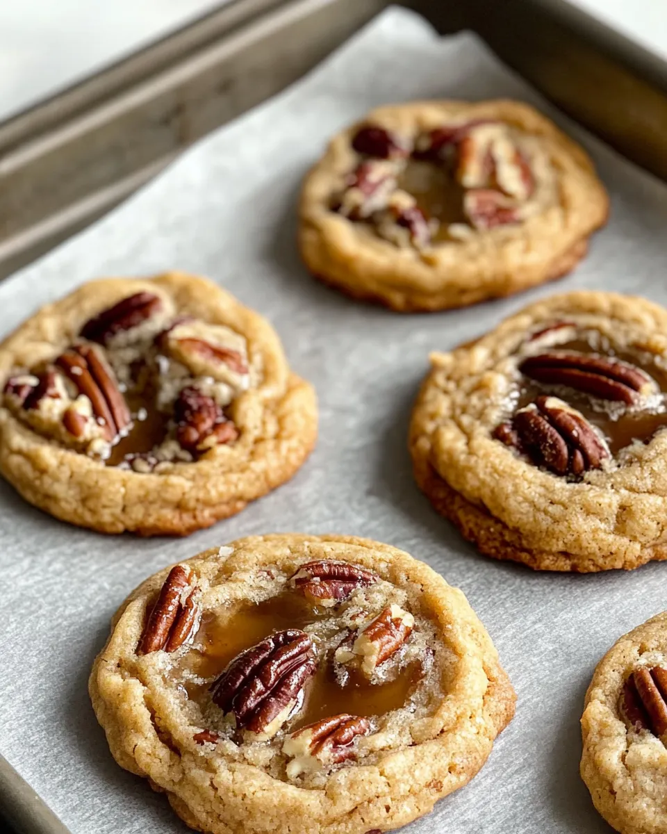 Classic Maple Pecan Pie-Filled Cookies image