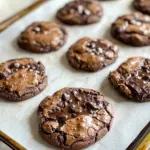 Homemade Midnight Chocolate Lava-Core Cookies recipe photo