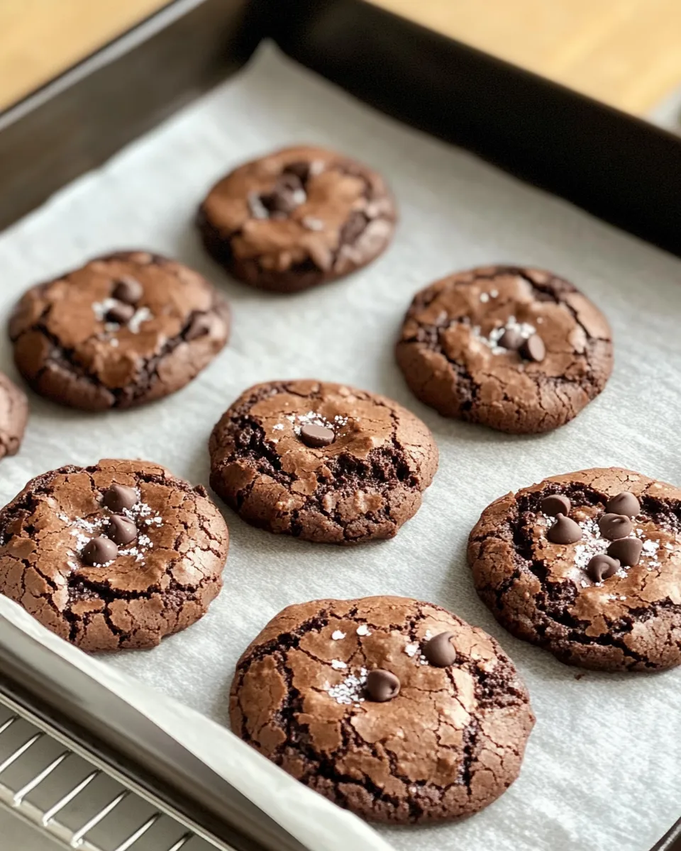 Classic Midnight Chocolate Lava-Core Cookies dish photo