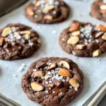 Homemade Mocha Almond Sea Salt Cookies photo