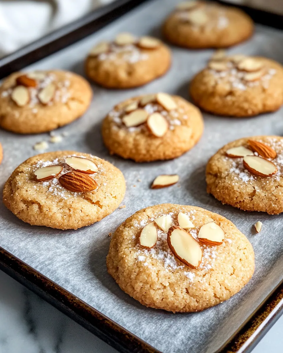 Classic Orange Blossom Almond Tea Cookies dish photo