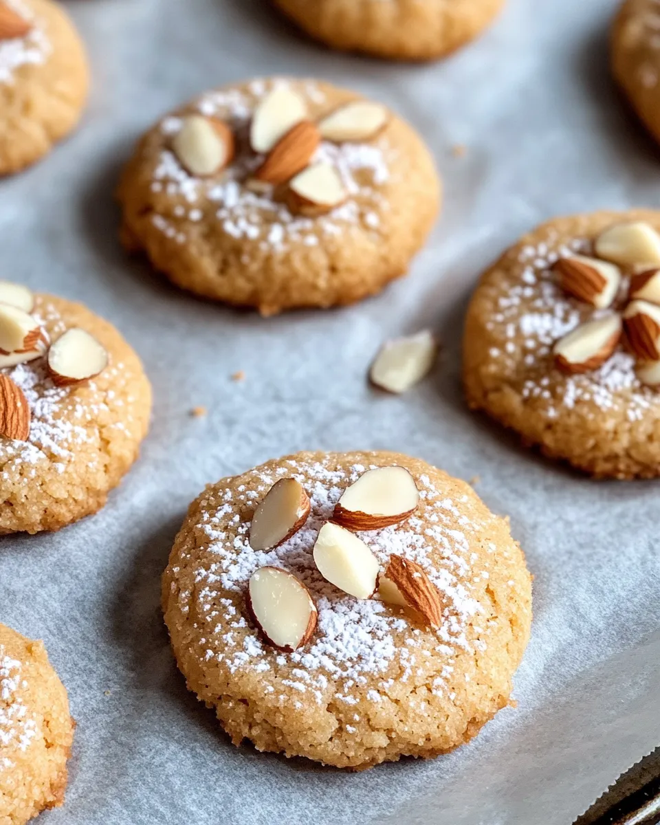 Delicious Orange Blossom Almond Tea Cookies image