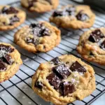 Homemade Orange Zest Dark Chocolate Chunk Cookies photo