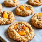 Homemade Peach Cobbler Crumble Cookies recipe photo