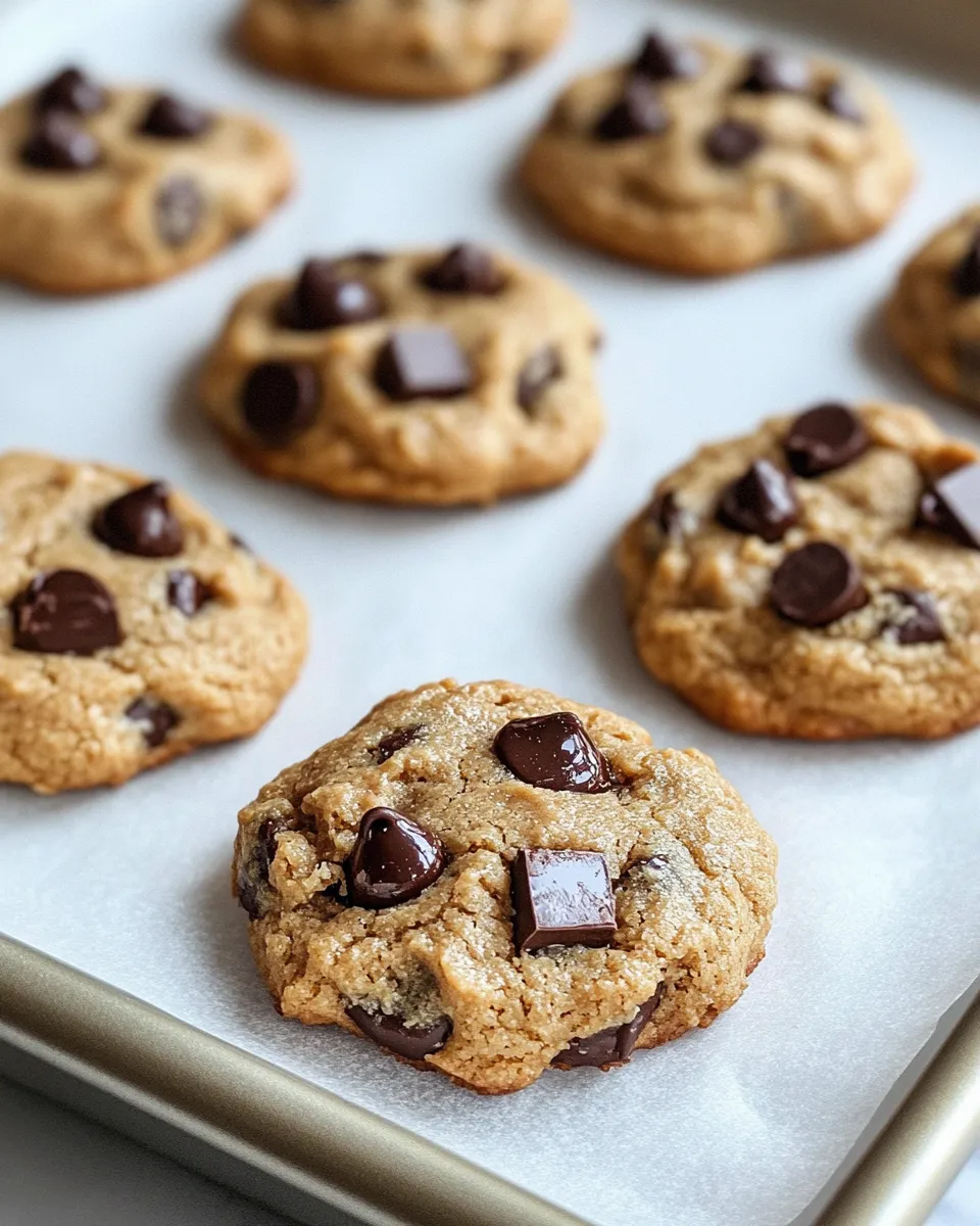 Homemade Peanut Butter Banana Split Cookies dish photo