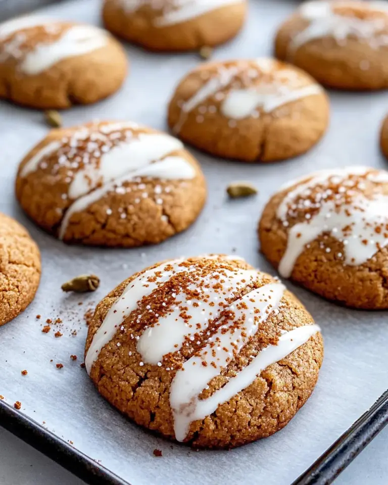 Homemade Spiced Chai Latte Glaze Cookies recipe photo