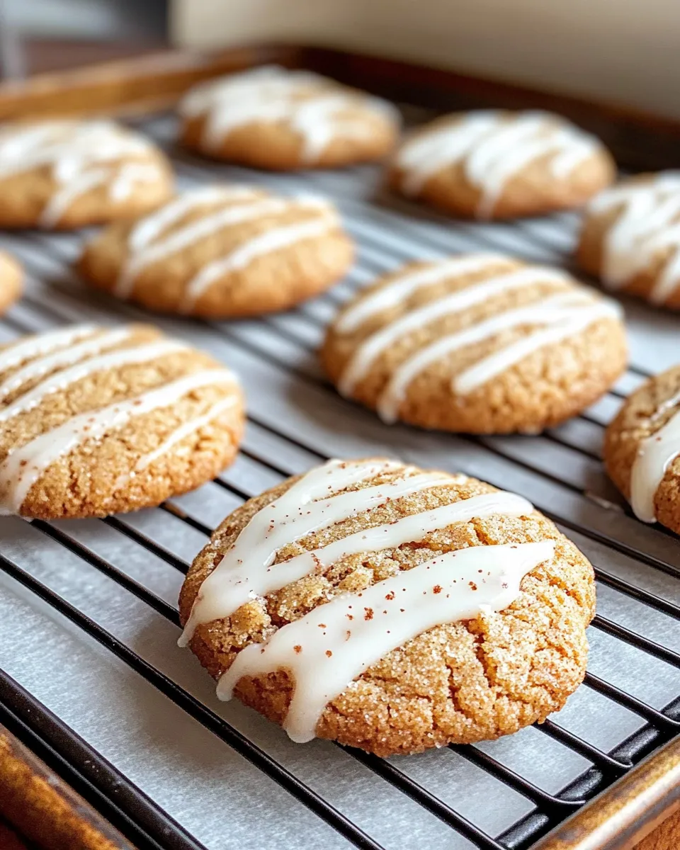 Classic Spiced Chai Latte Glaze Cookies dish photo