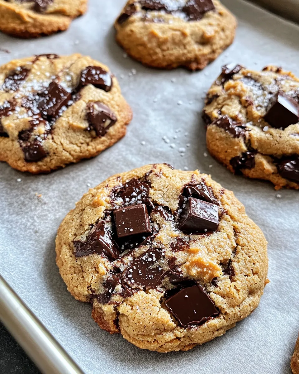 Homemade Tahini Swirl Chocolate Chunk Cookies recipe photo