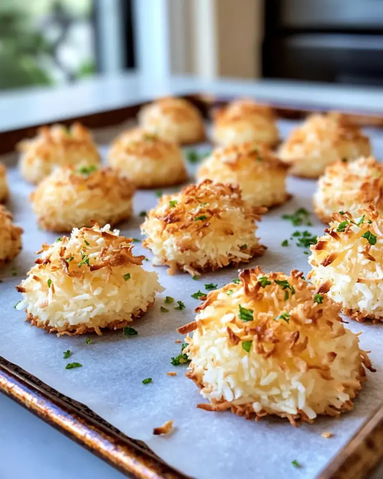 Homemade Toasted Coconut Lime Macaroon Cookies recipe photo