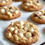 Homemade White Chocolate Macadamia Snowdrift Cookies photo