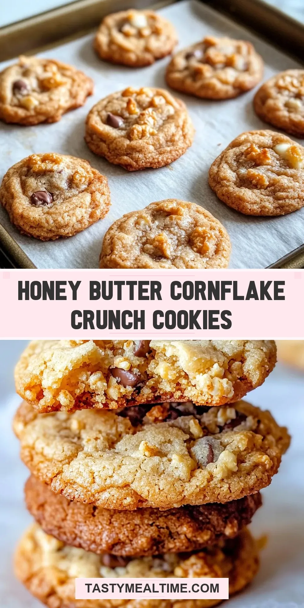 The Best Honey Butter Cornflake Crunch Cookies Ever