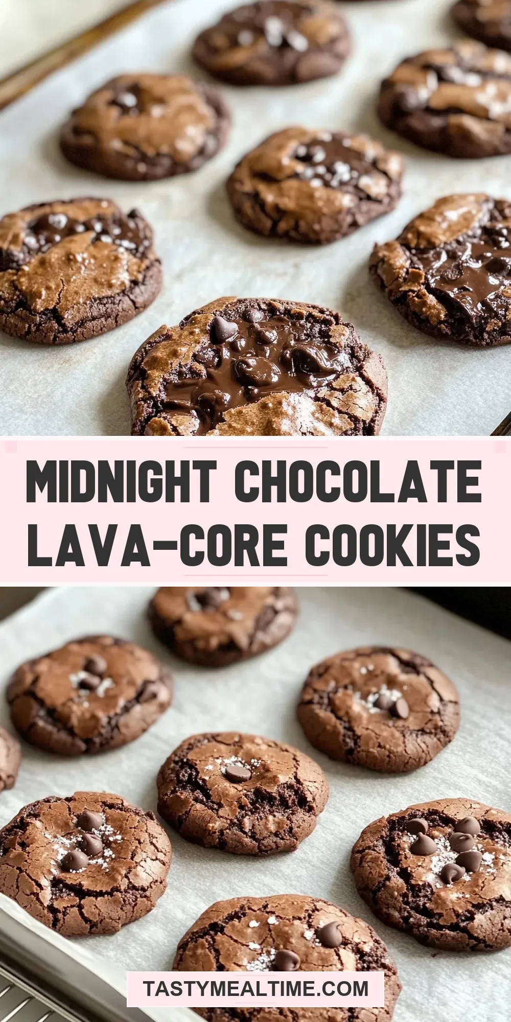 How To Make Flavorful Midnight Chocolate Lava-Core Cookies