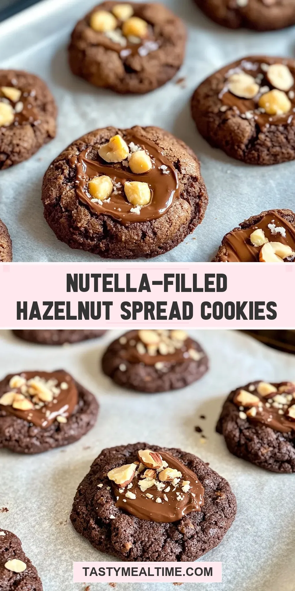 The Best Nutella-Filled Hazelnut Spread Cookies Ever