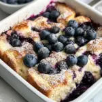 Homemade Blueberry Cheesecake French Toast Bake recipe photo