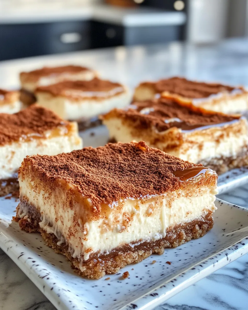 Easy Caramel Snickerdoodle Cheesecake Bars recipe photo