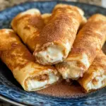 Delicious Cinnamon Sugar Cheesecake Chimichangas photo