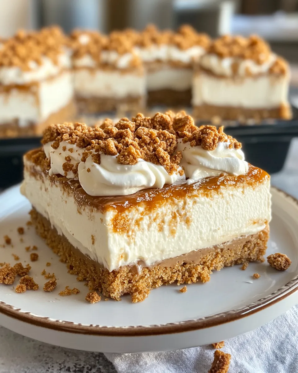 Classic Cinnamon Toast Crunch Cheesecake Squares image