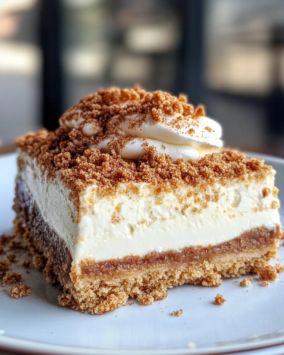 Easy Cinnamon Toast Crunch Cheesecake Squares recipe photo