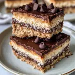 Homemade Coconut Cream Chocolate Sandwich Bars photo