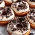 Delicious Cookies & Cream Oreo Doughnuts recipe photo